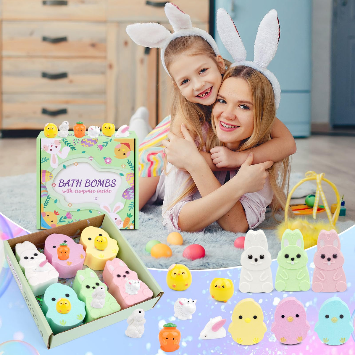 NIGOWAYS Easter gifts set makes party favors and gifts feel special.