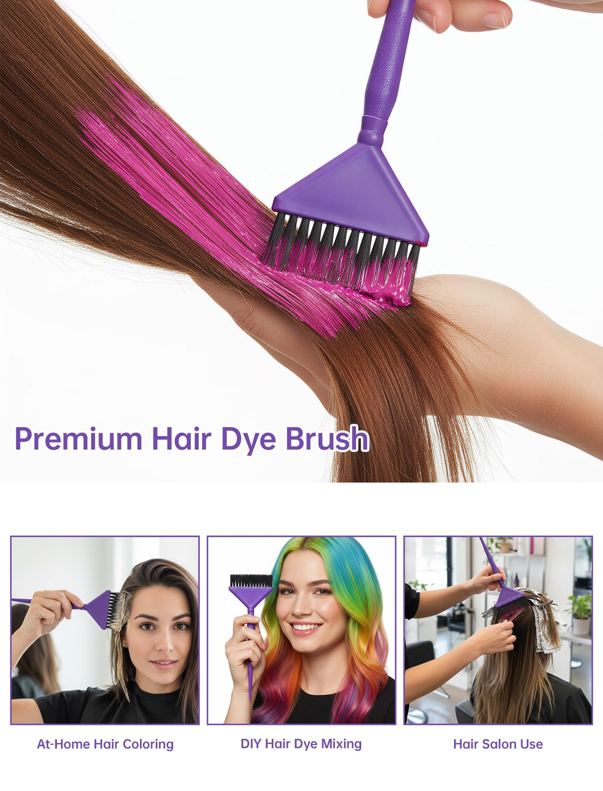 NiHome bowl rim teeth design to wipe brushes and reduce mess