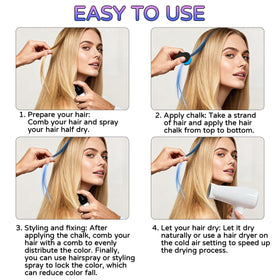 Niifawh applying on strand demonstrates quick application for instant color