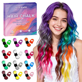 Niifawh 12 color kit front view shows vibrant color options for creative styling
