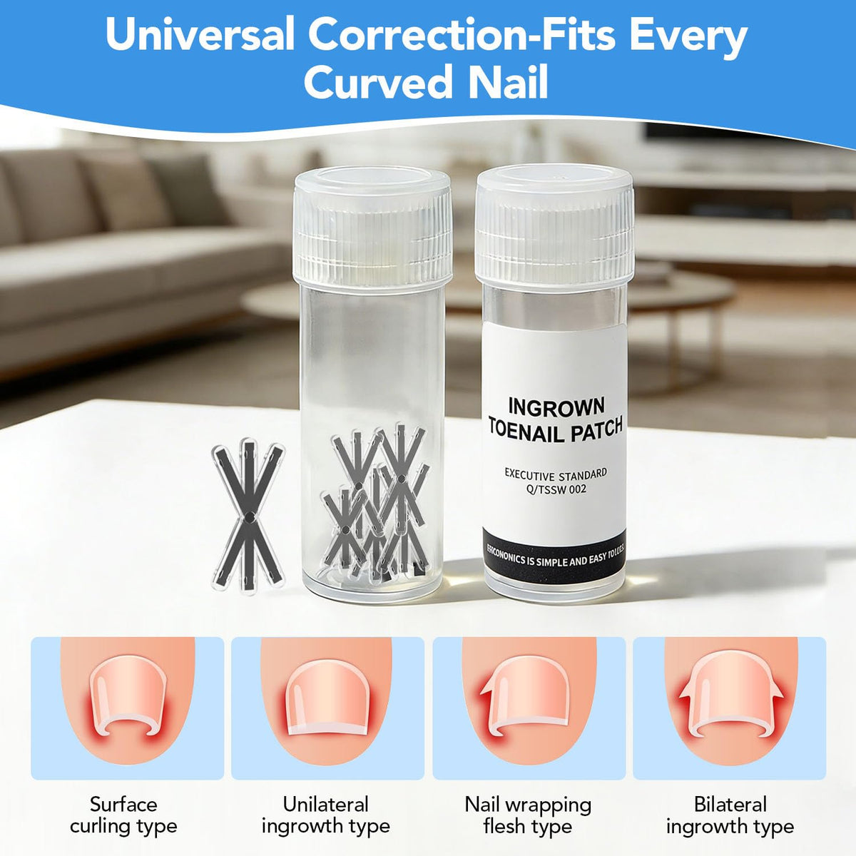 Niifawh anti-friction stickers reduce sock friction for comfort