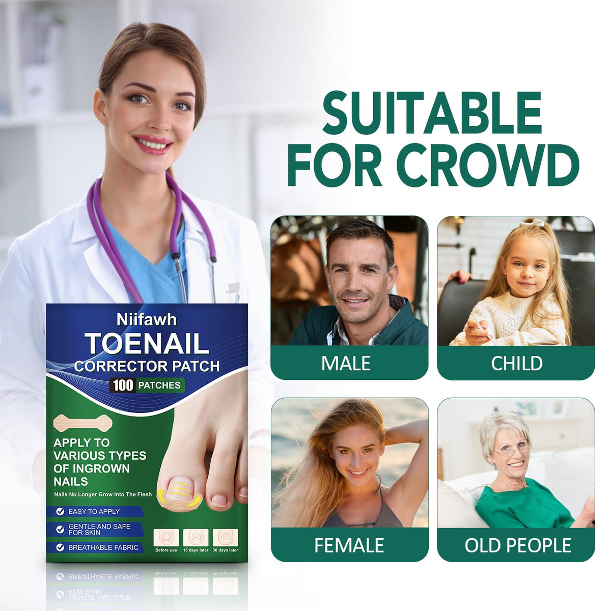 Niifawh promotes healthier‑looking nails with consistent use.
