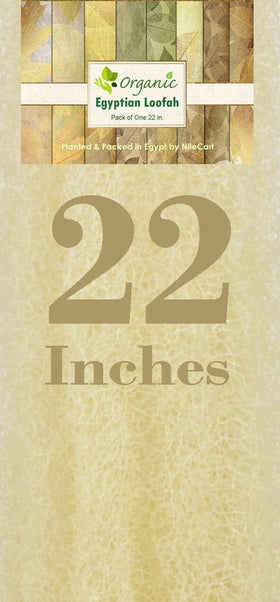 NileCart durable luffa fibers provide long-lasting exfoliation.