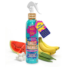 Niles and Chaz Tangles Shmangles bottle-pour promotes easy detangling for kids