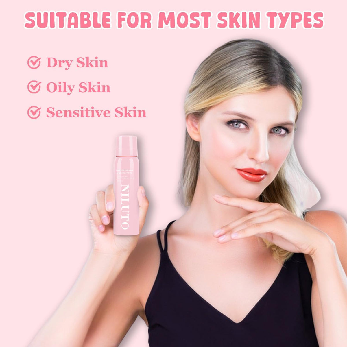 NILUTO Skin Shield forms a protective film during shaving for smoother passes.