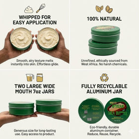 Hands applying whipped butter for body, face, and daily routine