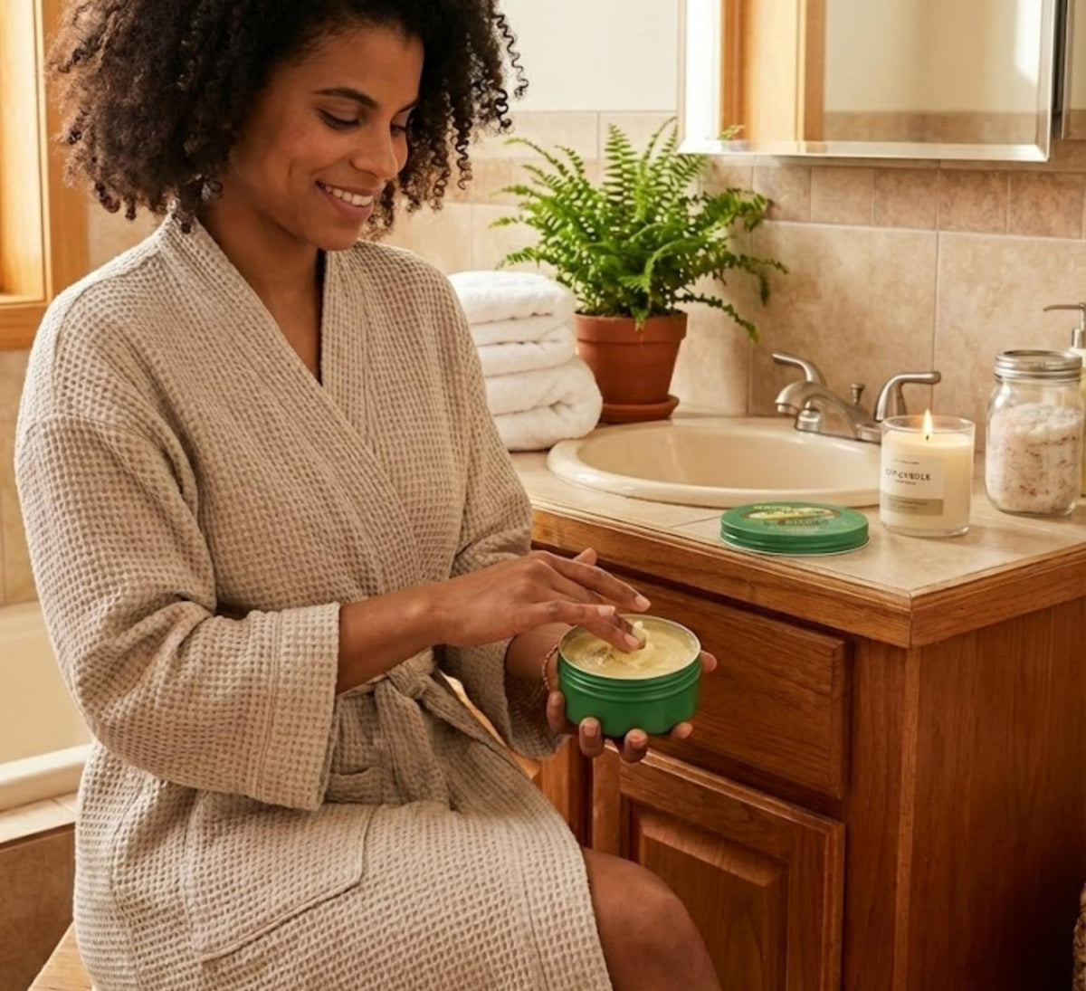 Fragrance-free formula with a natural scent for sensitive skin