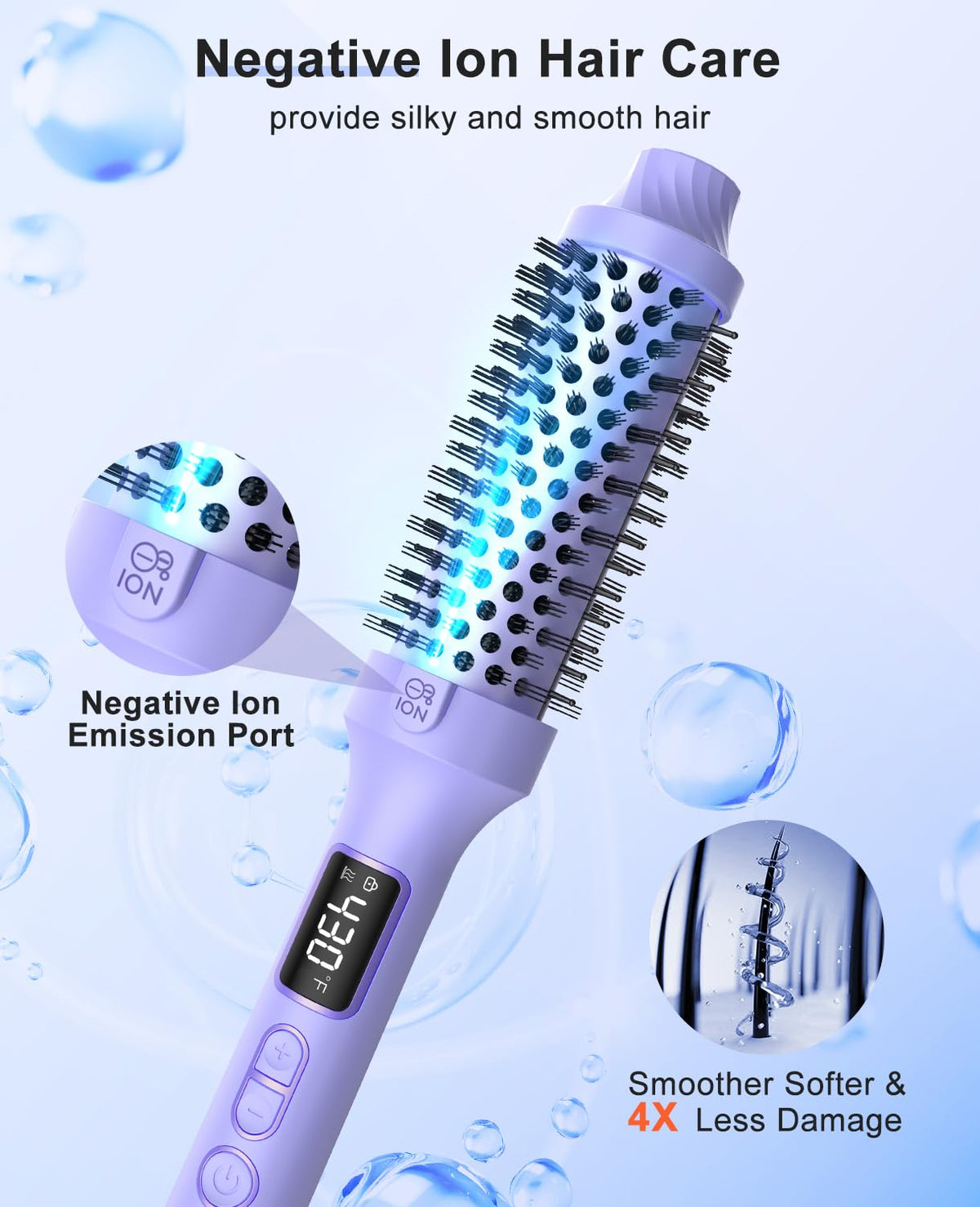 Nimmu Thermal Brush dual-PTC heaters deliver fast, even styling