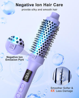 Nimmu Thermal Brush dual-PTC heaters deliver fast, even styling