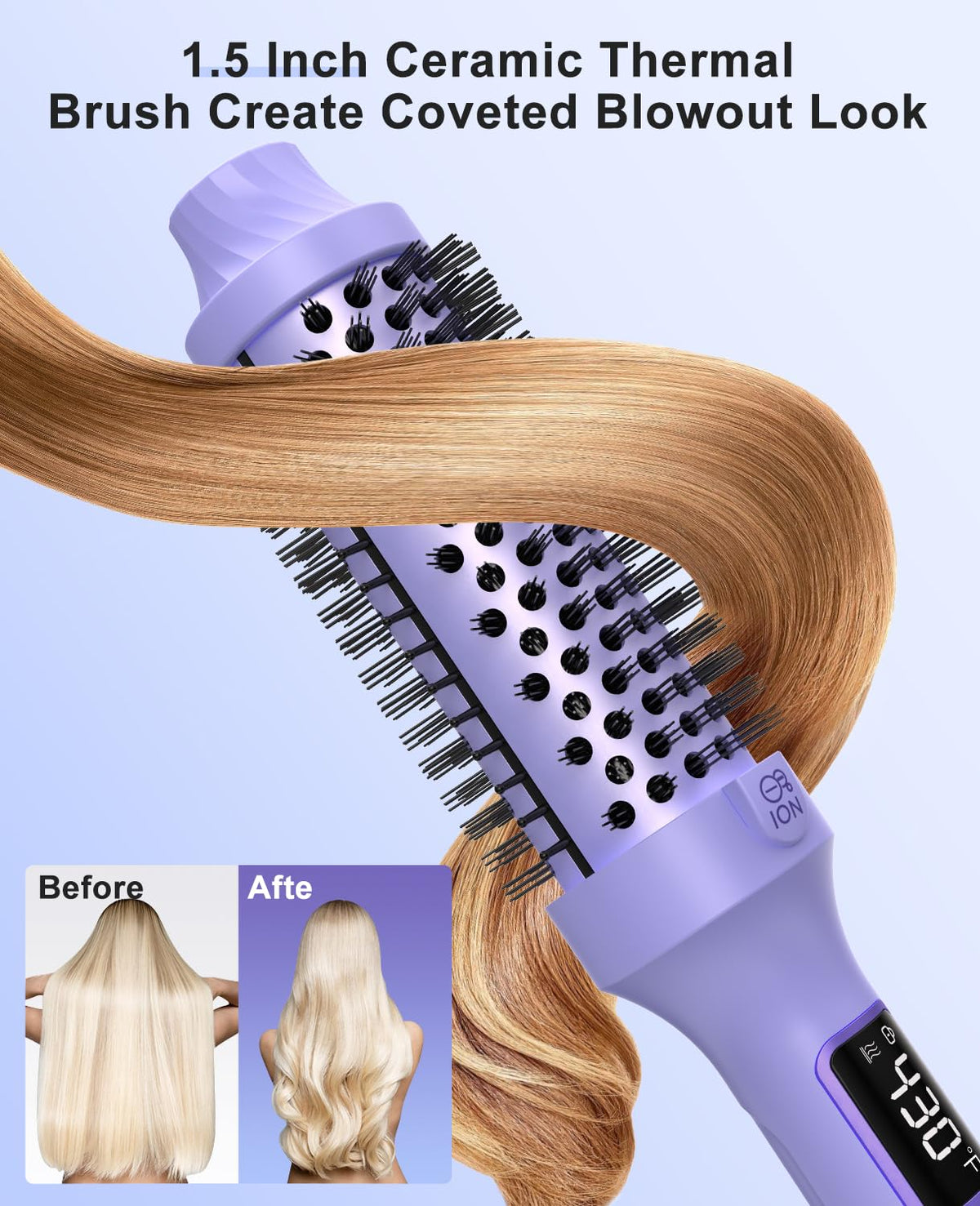 Nimmu Thermal Brush universal voltage supports worldwide travel
