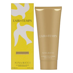 Nina Ricci L'air du Temps Gentle Shower Gel bottle provides daily freshness.