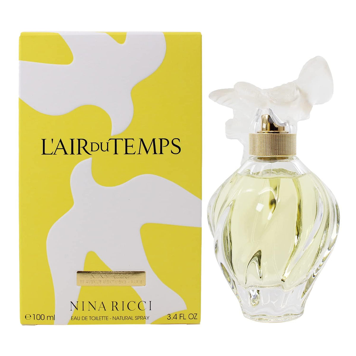 Nina Ricci L’Air du Temps packaging box ideal for gifting.