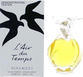 Nina Ricci L'air tester packaging, sample-ready premium fragrance