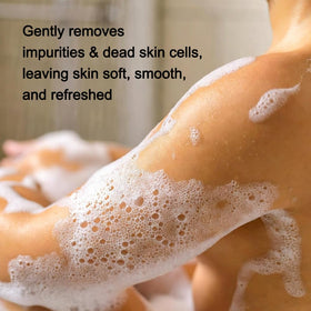 Creamy lather from NINEMILA Hinoki Body Wash delivering a refreshed feel.