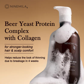 NINEMILA9 bottle pouring action, illustrating cleansing motion.