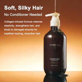 Color-safe formula shown for color-treated hair routine.