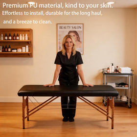 NingNei skin-friendly soft-touch cover stays warm and comfortable for clients.