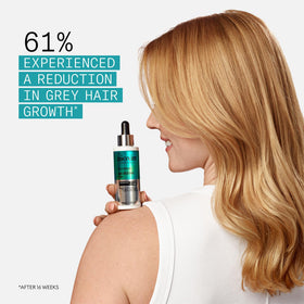 Nioxin Age Defense Leave-in Serum tube delivers scalp nourishment and shine.