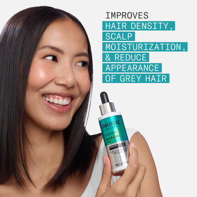 Nioxin Age Defense Serum texture close-up highlighting lightweight formula