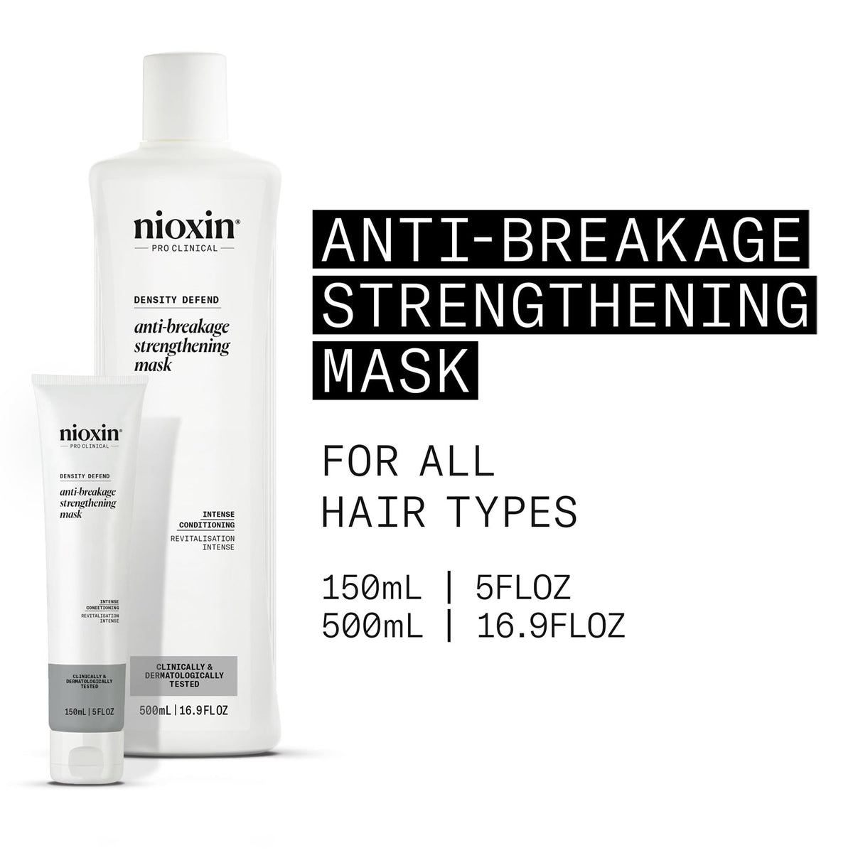 Closeup of Nioxin Density Defend bottle highlighting lightweight conditioning