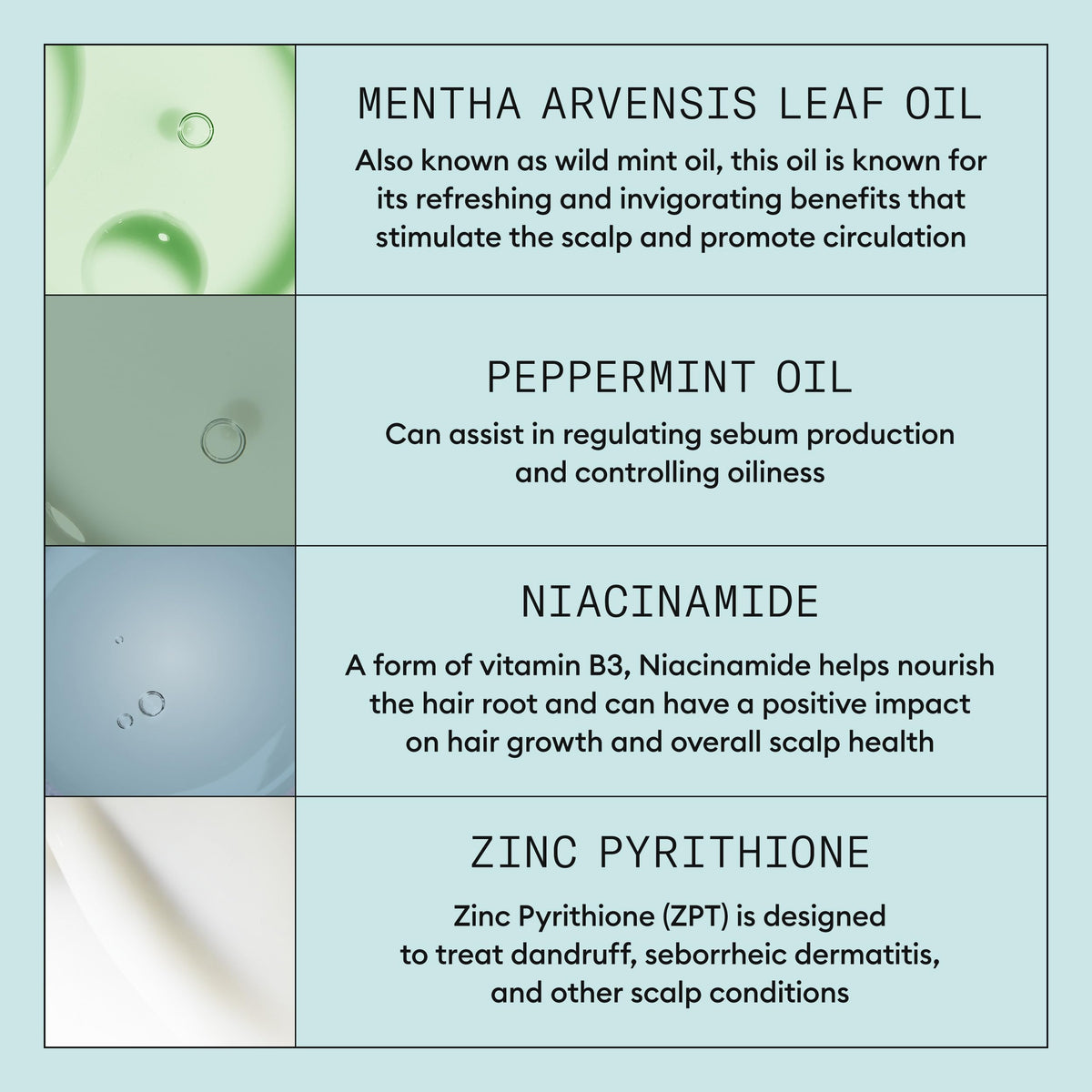 NIOXIN Detailed Label Closeup communicates product details and usage guidance.