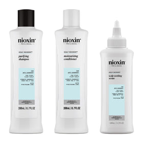 NIOXIN Scalp Recovery Purifying Shampoo cleanses while reducing irritation for a refreshed scalp.