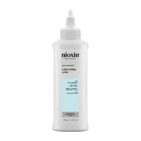 Nioxin Scalp Recovery Soothing Serum bottle shown for cooling relief and scalp comfort.