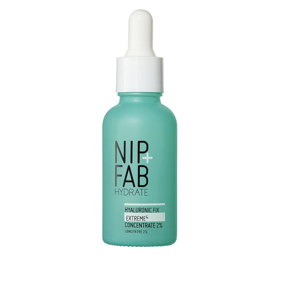 Nip + Fab Hyaluronic Fix Extreme 4 2% concentrate dropper delivering deep hydration