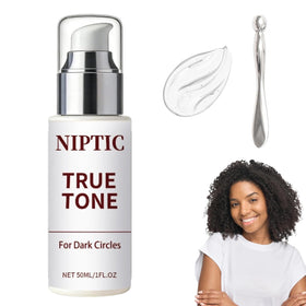 Niptic True Tone Eye Cream bottle for quick hydration around the eye area