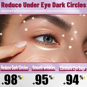 Niptic True Tone Eye Cream packaging highlights refined, lightweight formula