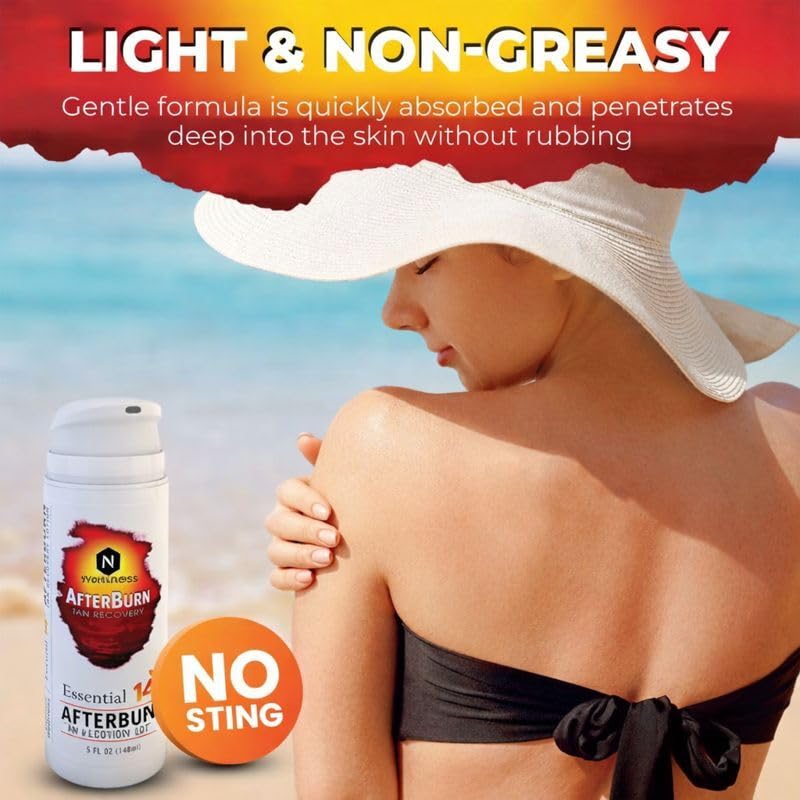 Nirvanta AfterBurn face and body care for versatile use by the whole family.