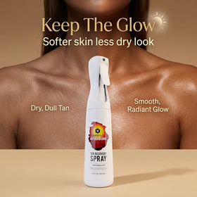 Nirvanta AfterBurn spray bottle nozzle showing easy application for even coverage