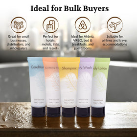 NISGUR hotel amenities lotion for guest rooms and comfort.
