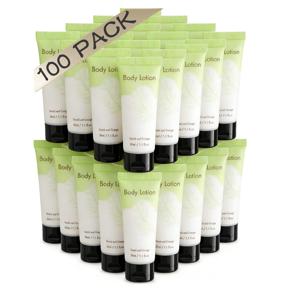 NISGUR leak-proof travel lotion 30ml showcases secure packaging for guests.