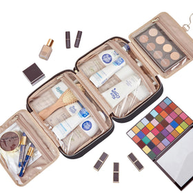 NISHEL bag opened flat demonstrates generous capacity for essentials