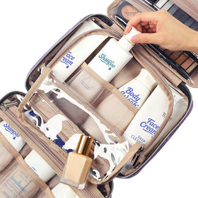 NISHEL bag front zip pocket ideal for quick-access cosmetics