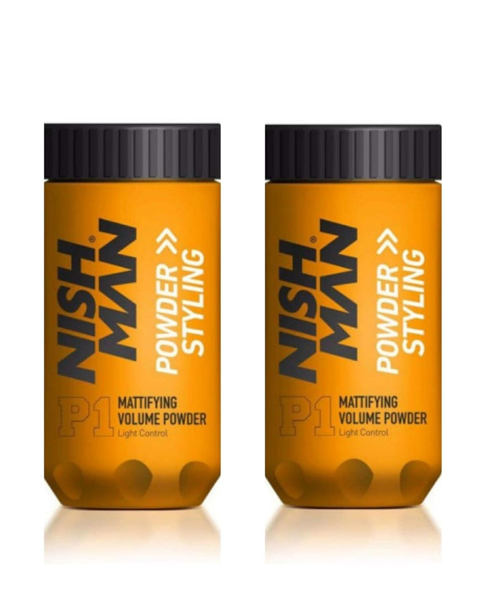 Nishman Hair Powder Series hold for all-day matte style with light texture
