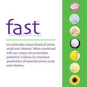 Nisim F.A.S.T conditioner label closeup notes color-safe formula.