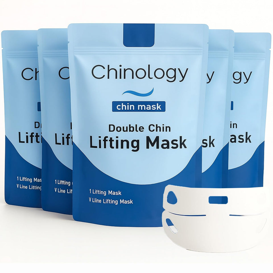 Nitidissima Chinology Chin Mask front view for jawline contouring and double chin lifting