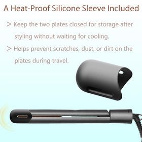 NITION dual voltage flat iron designed for worldwide use
