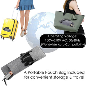 NITION dual voltage design ensures worldwide styling compatibility.