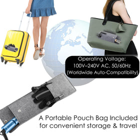 NITION 9-foot swivel cord helps flexibly maneuver during styling sessions