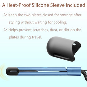 NITION Nano Titanium Straightener with worldwide voltage compatibility for international travel