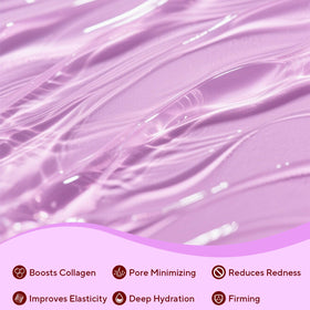 Nityrliv Bio-Collagen Real Deep Mask on the face during application