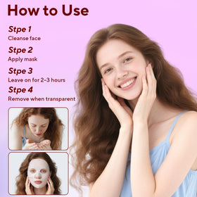 Nityrliv Bio-Collagen Real Deep Mask serum absorption on skin