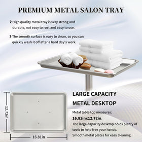 Niuadage adjustable height tray setup demonstrates customizable height for comfort.
