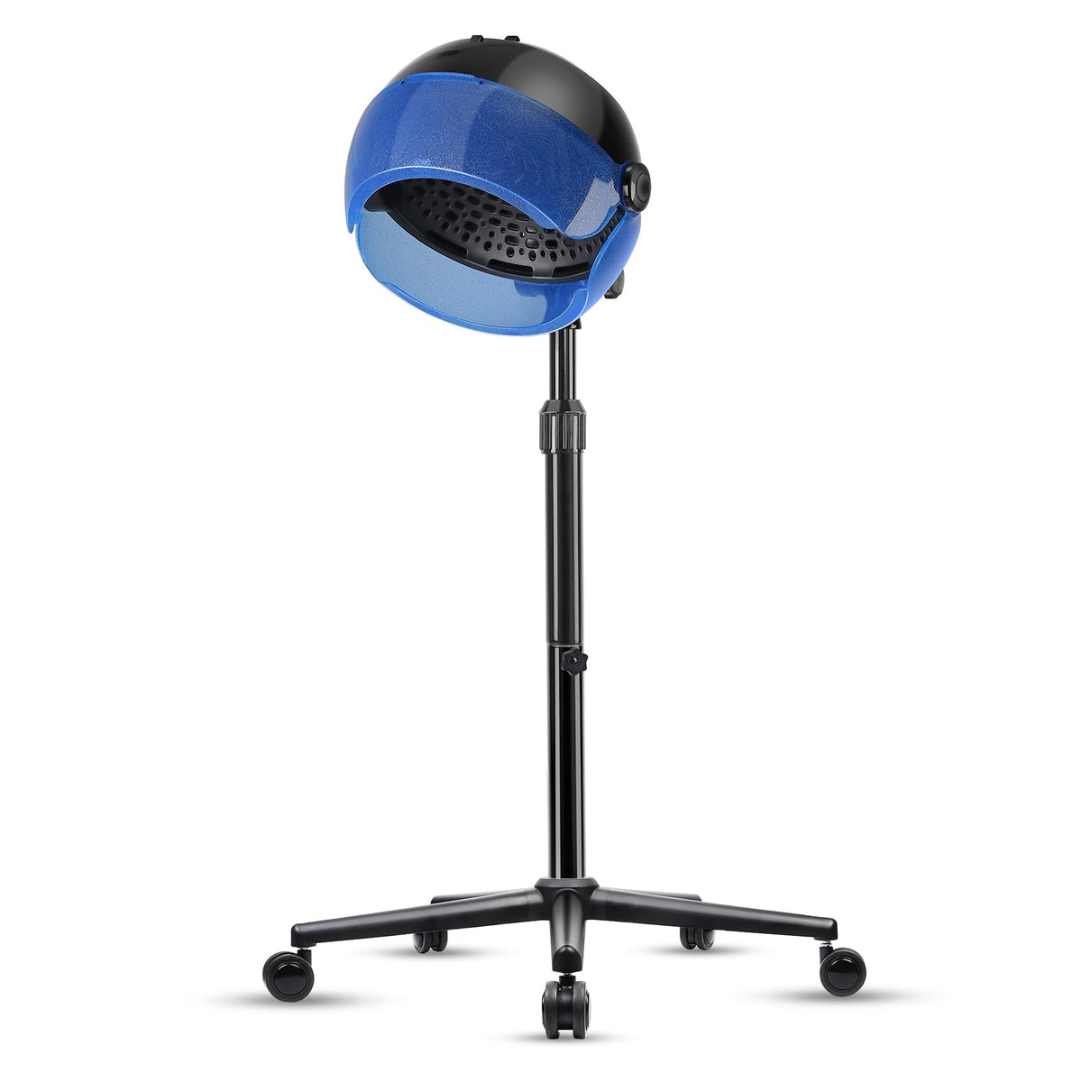 Niuadage hooded hair dryer base demonstrates a sturdy standing unit for home use.