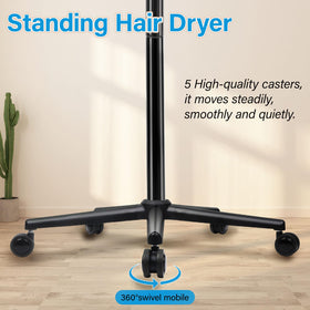 Niuadage hooded hair dryer quiet operation supports client-friendly sessions.