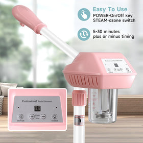 Niuadage Steam Nozzle Rotates 360° for precise facial coverage