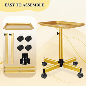 Niuadage smooth-surface tray is easy to clean after service.